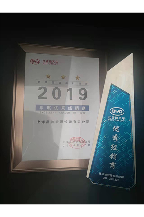 宁波市比亚迪2019优秀经销商